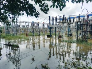 Disrupted Power supply Due to heavy rains and storms in Kutch is restored.